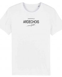 Ardèche T-shirt Homme Coeur Fidèle Noir