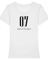 Ardèche T-shirt Femme 07 Grand Noir