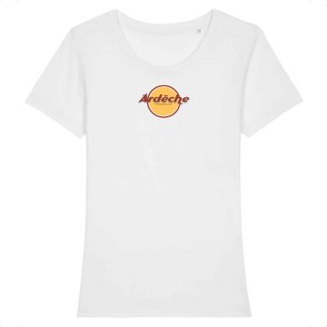 Ardèche T-shirt Femme Ardèche Café