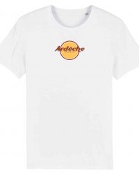 Ardèche T-shirt Homme Ardèche Café