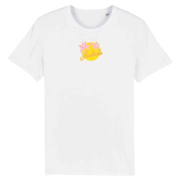 Ardèche T-shirt Homme Fleurs Roses