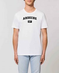 Ardèche T-shirt Homme Ardèche Sport Classic Noir