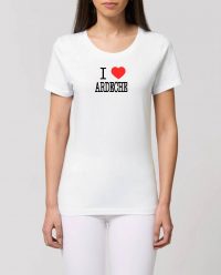 Ardeche T-shirt Femme Love Ardeche 2