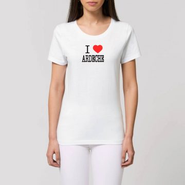 Ardeche T-shirt Femme Love Ardeche 2