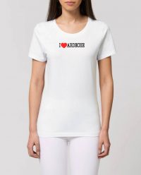 Ardeche T-shirt Femme Love Ardeche 1