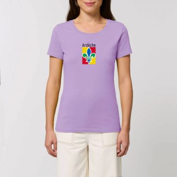 Ardeche T-shirt Femme Bloc Multicolore