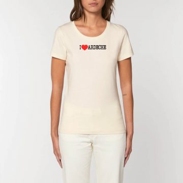 Ardeche T-shirt Femme Love Ardeche 1