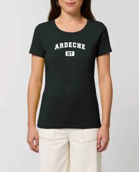 Ardèche T-shirt Femme Ardèche Sport Classic Blanc