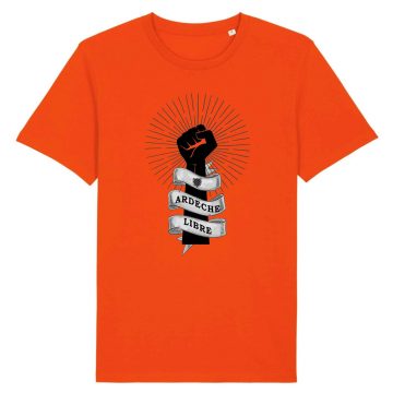 Ardèche T-shirt Homme Bandeau Libre