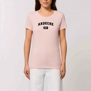 Ardèche T-shirt Femme Ardèche Sport Classic Noir