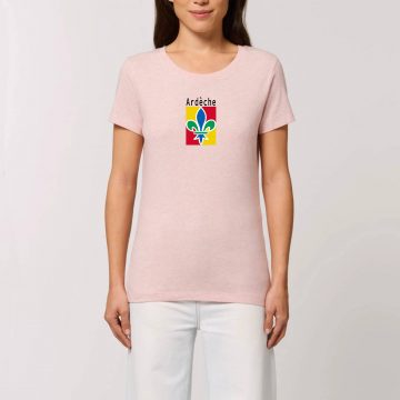 Ardeche T-shirt Femme Bloc Multicolore
